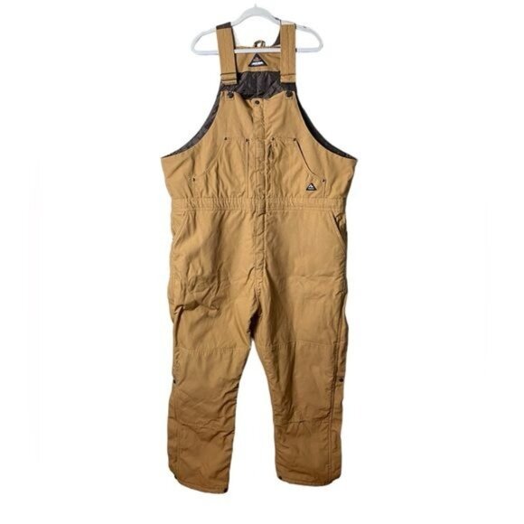 Ridgecut Toughwear Unisex Insulated Duck Canvas Overalls Size 3X Workwear - Picture 2 of 10